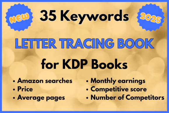 Download Letter Tracing Book KDP Keywords - Word Collection