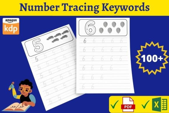 Download Number Tracing Keywords - Word Collection