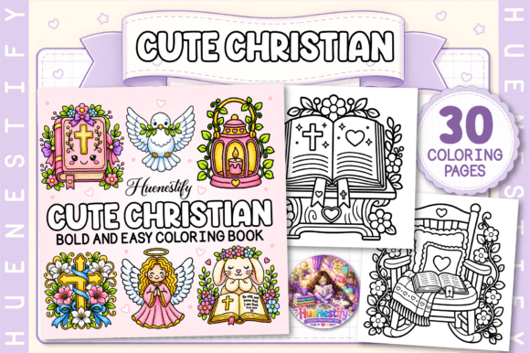 Download Christian Bold and Easy Coloring Book - Bold and easy coloring book Collection