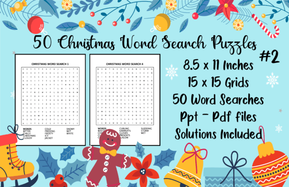 Download Christmas Word Searches for Adults - Word Collection