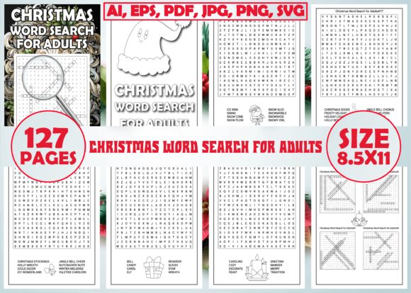 Download Christmas Word Search for Adults - Word Collection