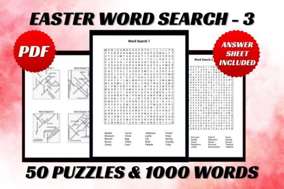Download Easter Word Search Puzzle for Adults 3 - Word Collection