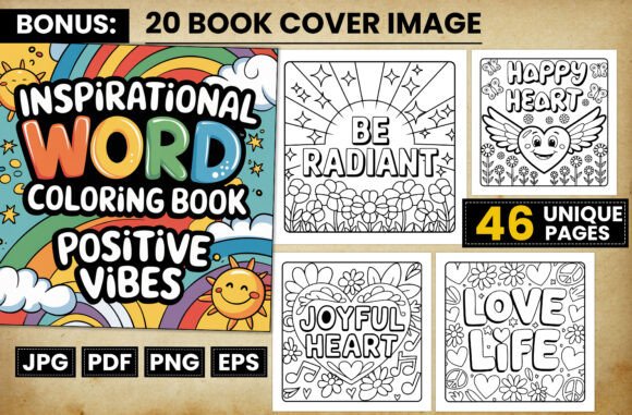 Download Inspirational Word Coloring Pages - Word Collection