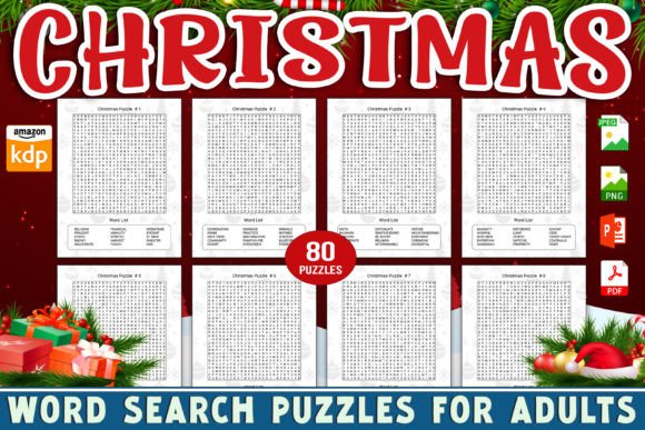 Download Christmas Word Search for Adults Vol-4 - Word Collection