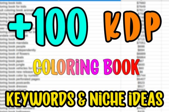 Download KDP Keywords &amp; Niches for Coloring Books - Word Collection