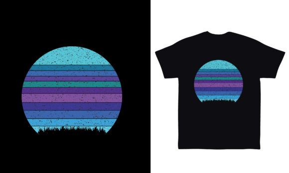 Download Grunge Retro Vintage Sunset T Shirt - Vintage Collection