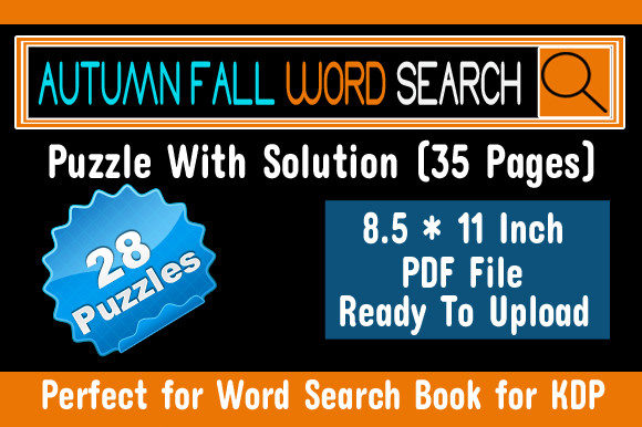 Download Autumn Fall Word Search Puzzle Interior - Word Collection