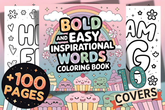 Download Easy Inspirational Words Coloring Pages - Word Collection
