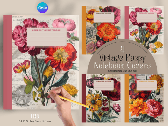 Download Vintage Low Content KDP Cover Templates - Vintage Collection