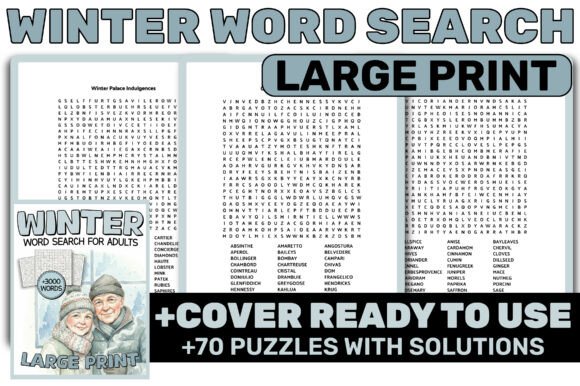 Download WINTER CHRISTMAS WORD SEARCH for ADULTS - Word Collection