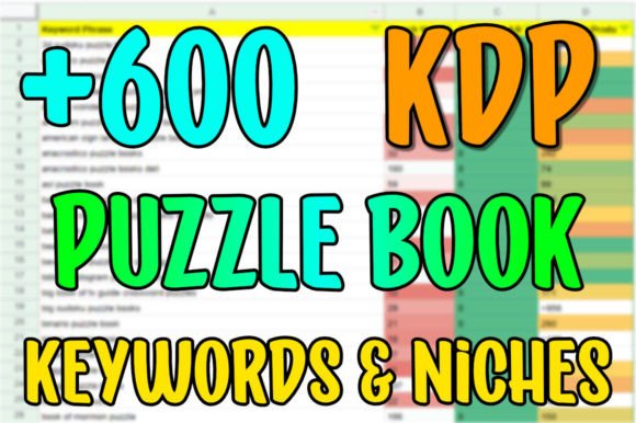 Download KDP Keywords &amp; Niches for Puzzle Books - Word Collection
